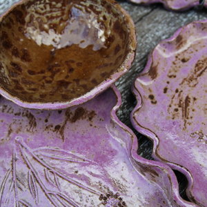 Personal snacking tray - Lavendar Fields