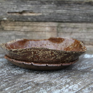 Fluted Bowl - Lavender Fields