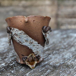 Bird Pot - Blue Skyline