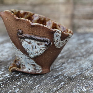 Bird Pot - Blue Skyline