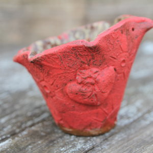 Bird Pot - Red