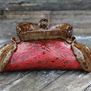 Triangle bowl - Hot Lava