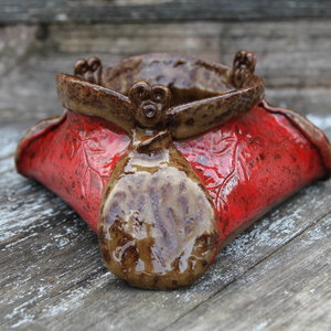 Triangle bowl - Hot Lava