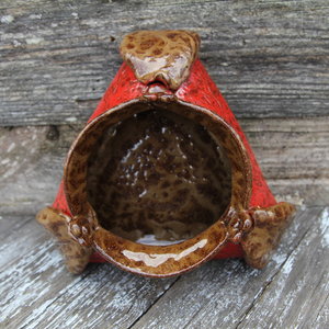 Triangle bowl - Hot Lava