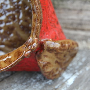 Triangle bowl - Hot Lava