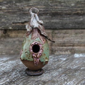 Mini Bird House - Blue Jean Baby/Lavender Fields