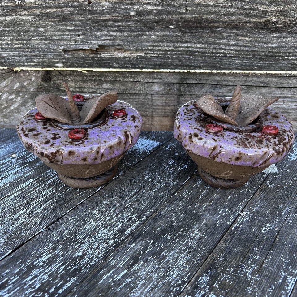 Hummingbird Feeder with metal hanger - Lavender Fields