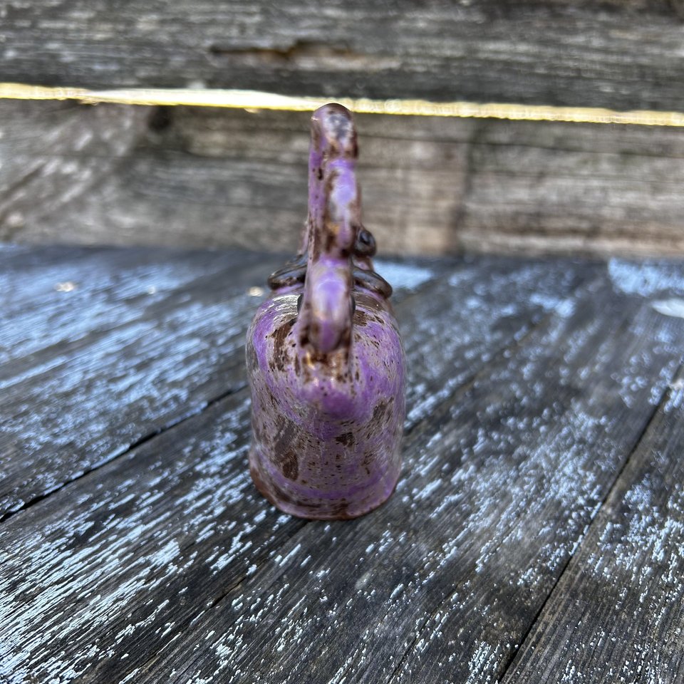 Bird Sculpture - Lavender Fields/Blue Skyline/Oxide Wash
