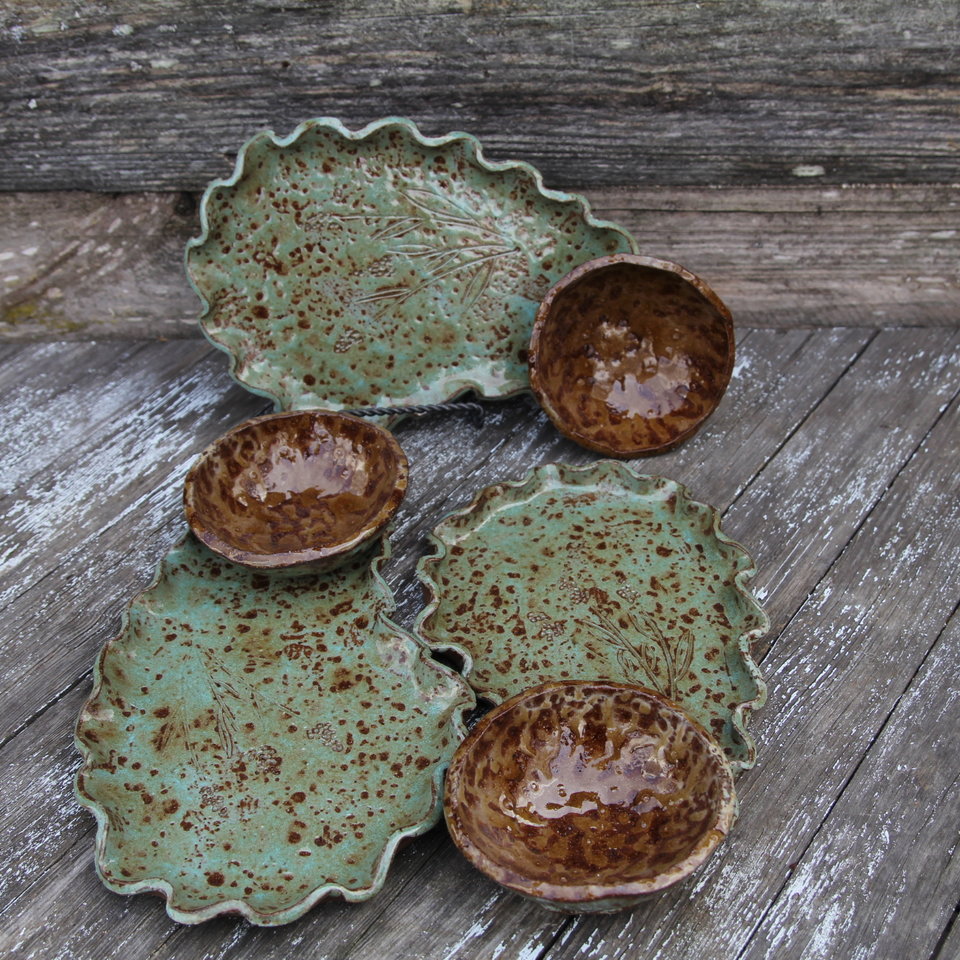 Personal snacking tray - Blue Jean Baby