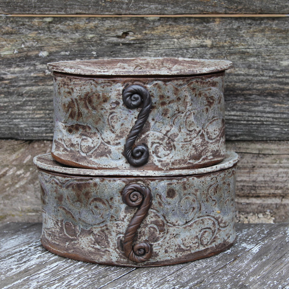 Container Set - Blue Skyline