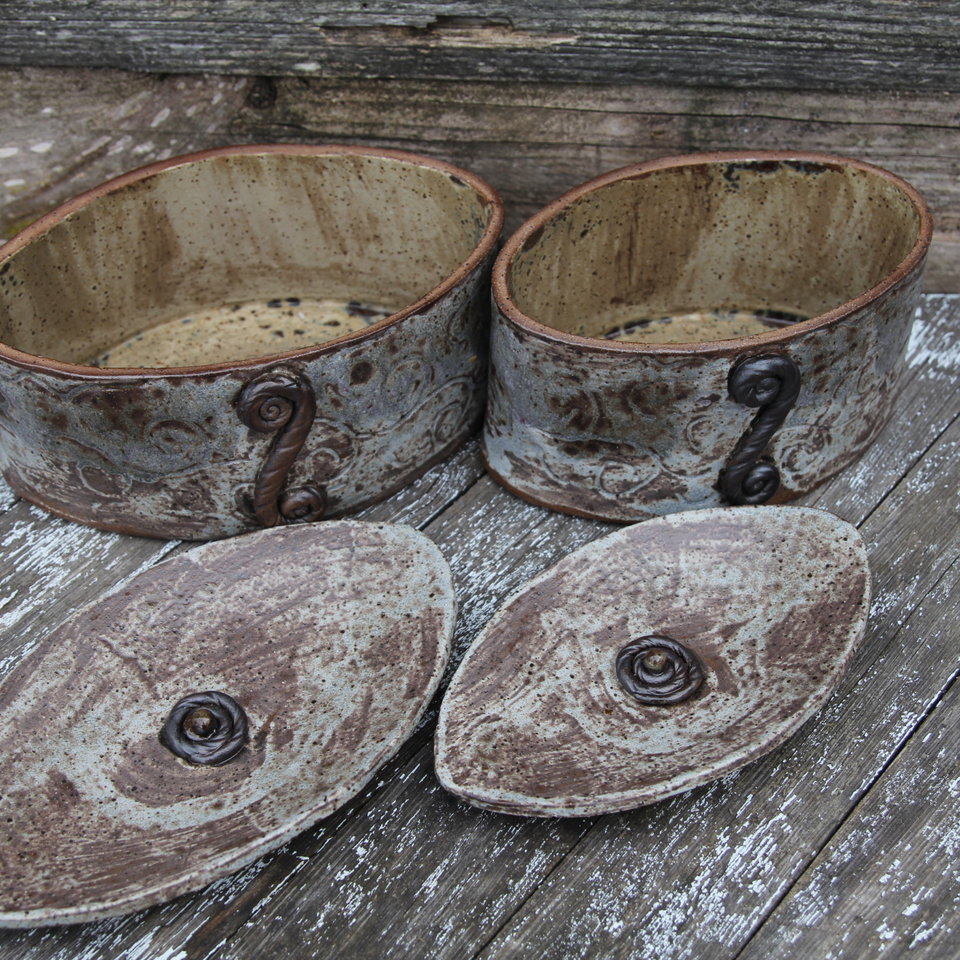 Container Set - Blue Skyline