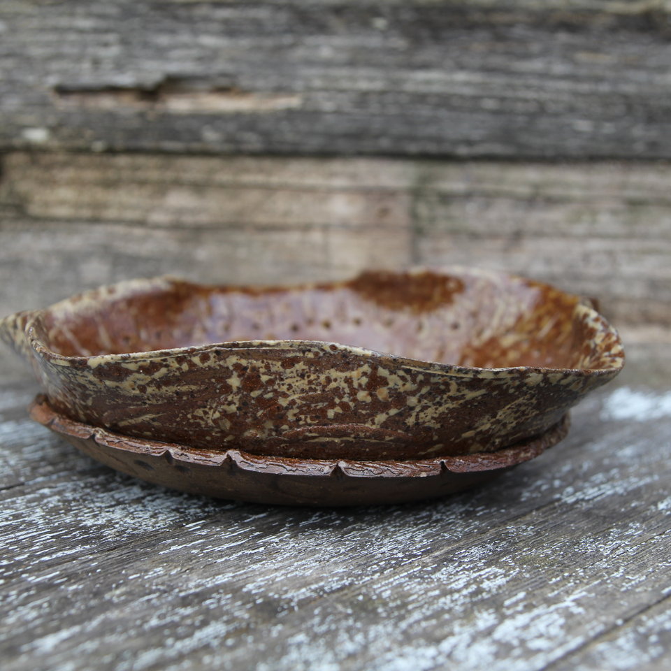Fluted Bowl - Lavender Fields