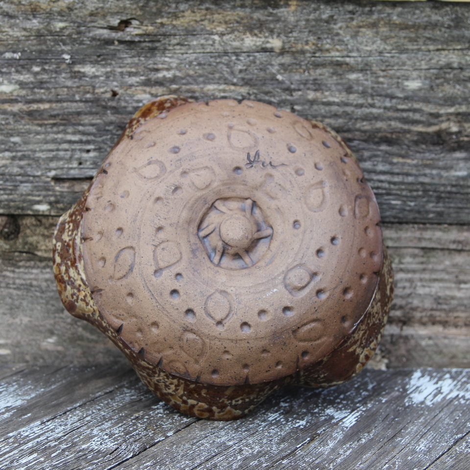 Fluted Bowl - Lavender Fields