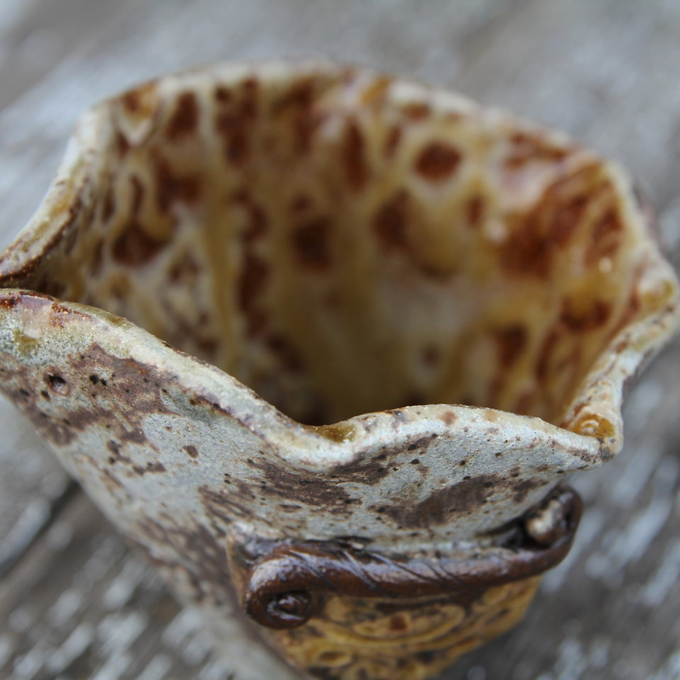 Bird Pot -  Blue Skyline