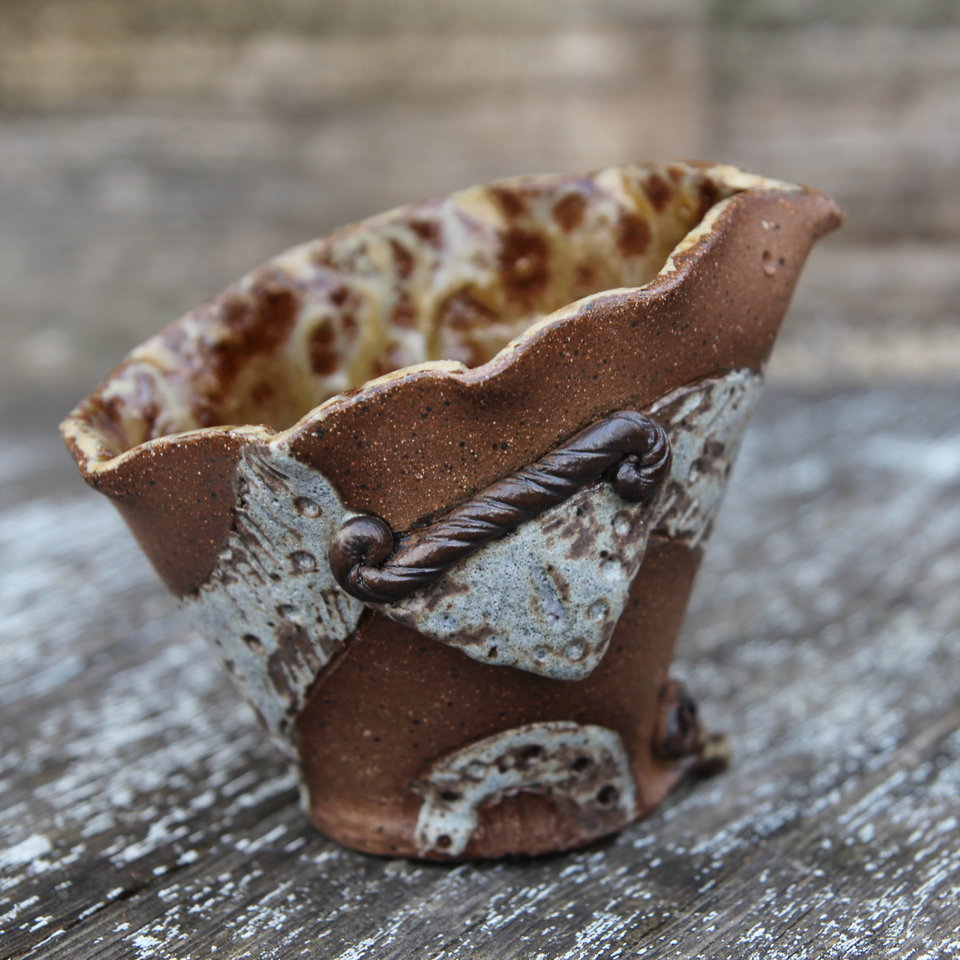 Bird Pot - Blue Skyline