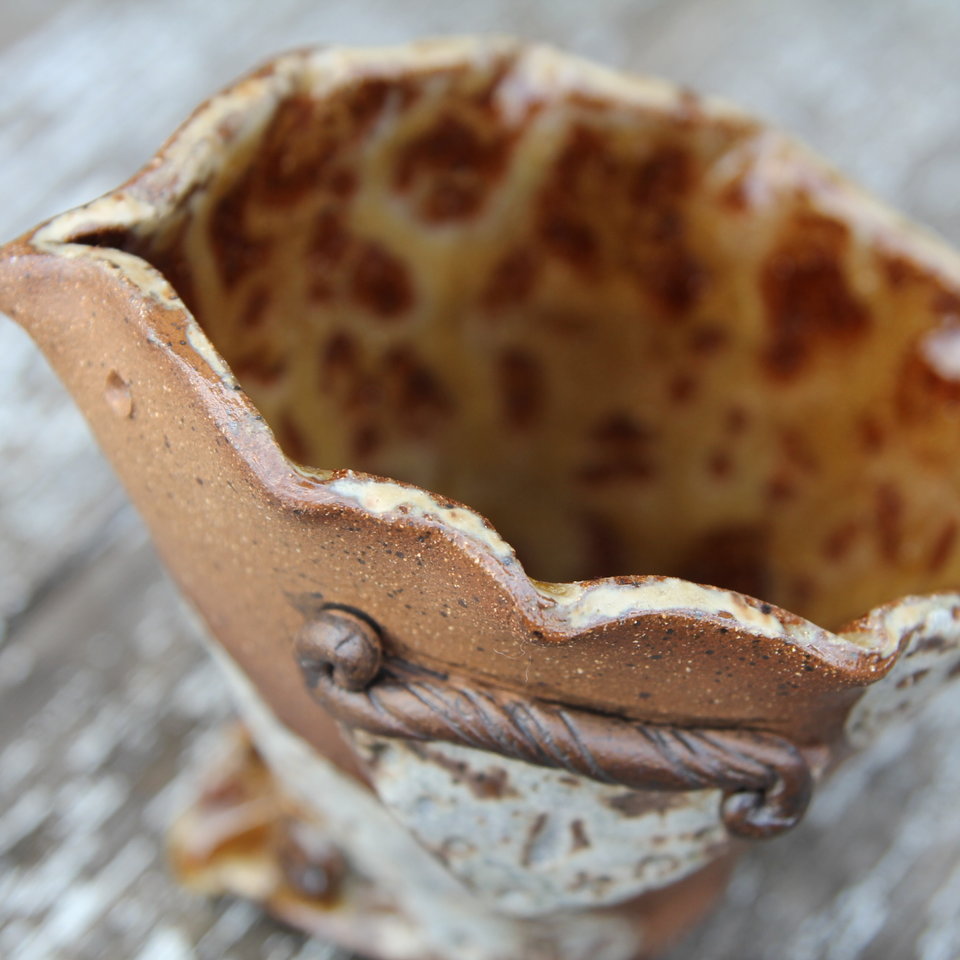 Bird Pot - Blue Skyline