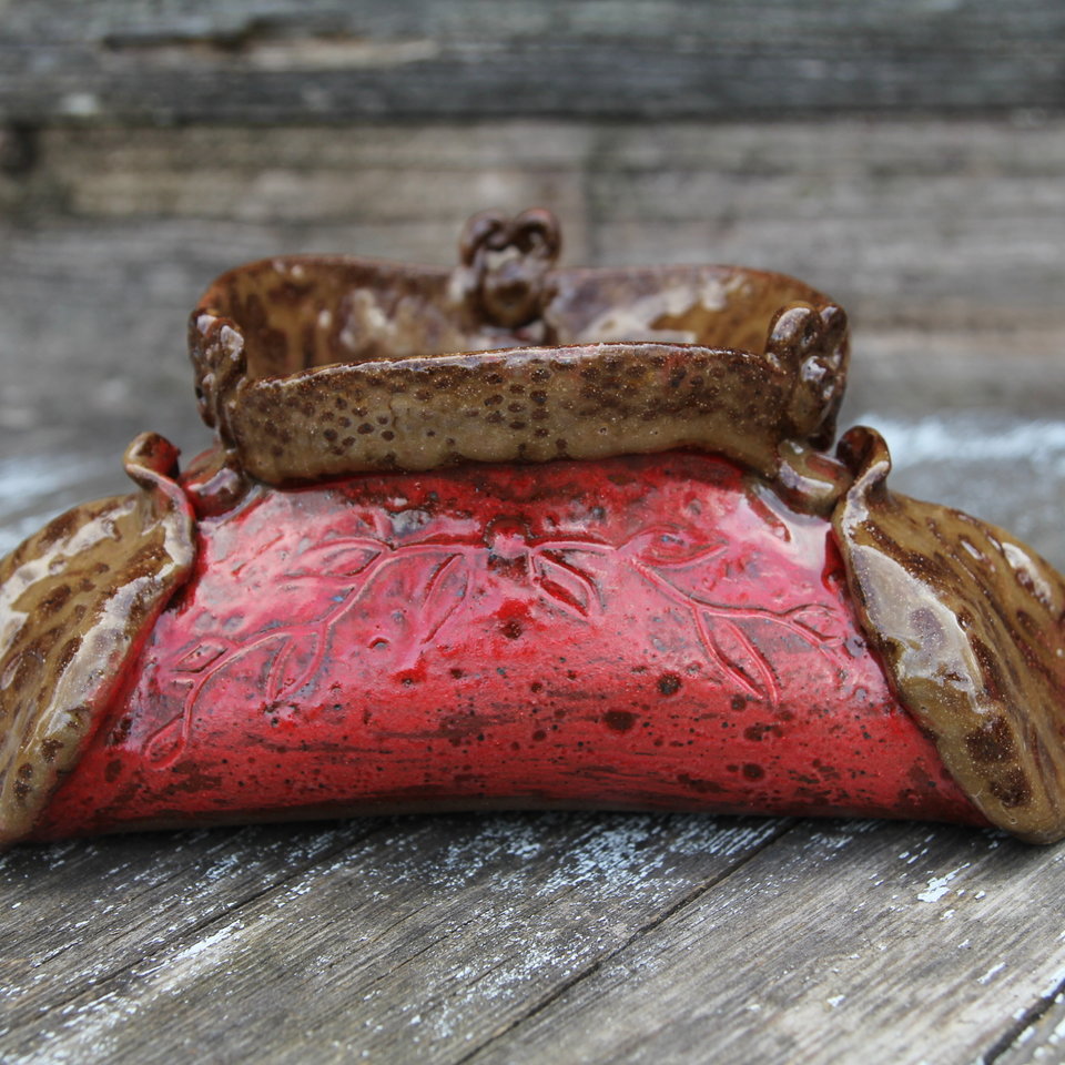 Triangle bowl - Hot Lava