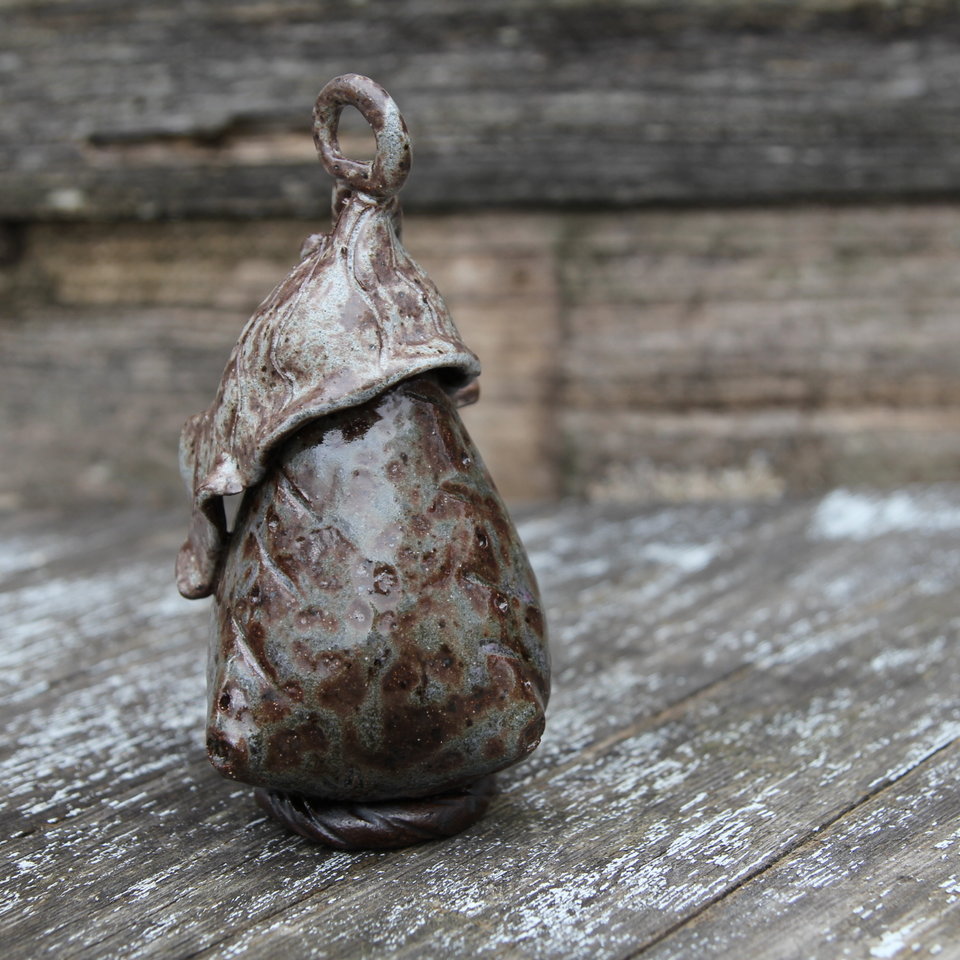 Mini Bird House - Mulberry Haze/Cocoa Creme