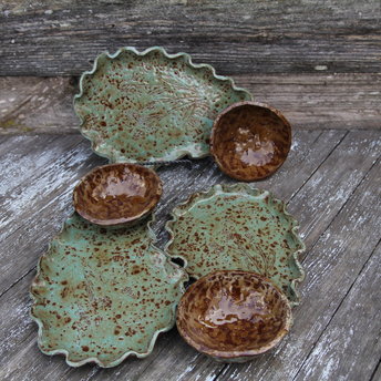 Personal snacking tray - Blue Jean Baby