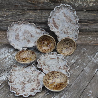 Personal snacking tray - Blue Skyline